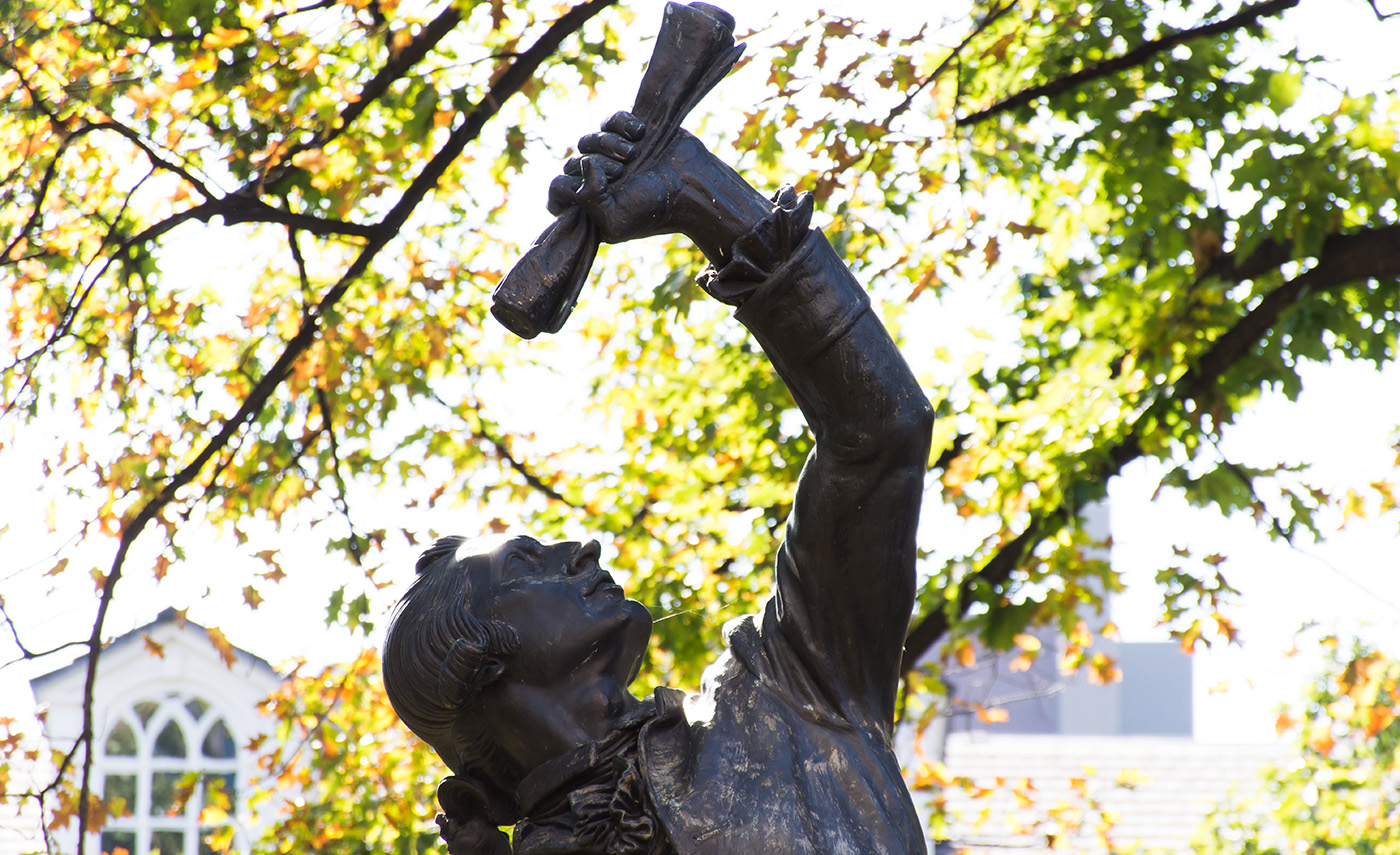 Historic Statue in Philadelphia 